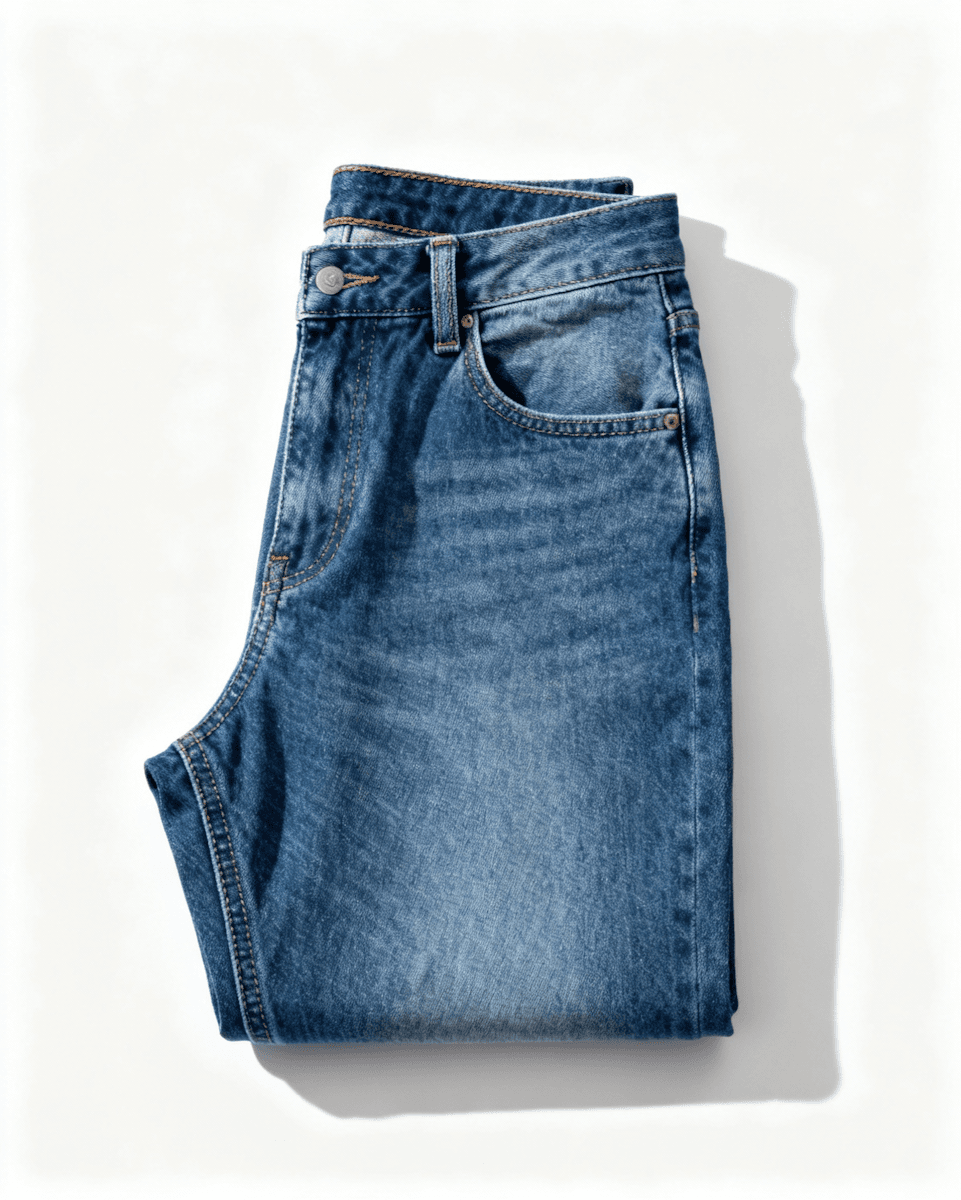 Denim Tiered Dress
